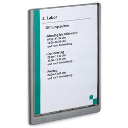 Durable Click Sign Door Sign A4 210x297mm Grey 