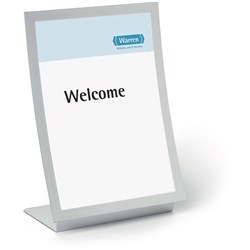 Durable Duraview Signage A4 Duraview Table Stand 