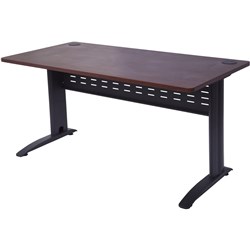 Rapid Manager Desk 1500Wx750mmD Black Steel Frame Appletree Top