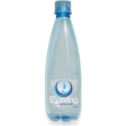 Nu-Pure Lightly Sparkling Water Bottles 500ml Pack of 15  