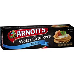 Arnott's Water Crackers Biscuits 125gm  