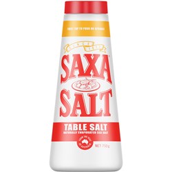 Saxa Table Salt 750g     