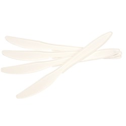 Marbig Disposable Plastic Knives Pack of 100  