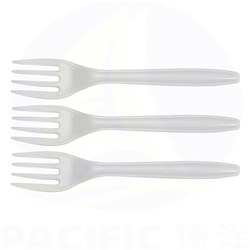 Marbig Disposable Plastic Fork Forks Pack of 100  