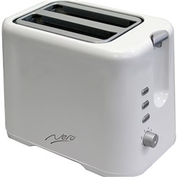 Nero 2 Slice Toaster Gloss White  