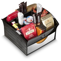 Take A Break Distributor Tray Deluxe Drawer Black / Metallic Grey