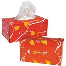 Office Choice Premium Facial Tissues 2ply Box of 200 Sheets  