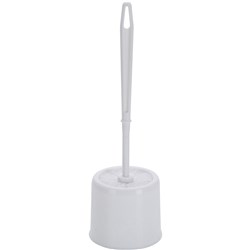 Cleanlink Toilet Brush With Pot White  