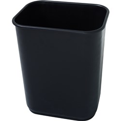 Jastek Rectangular Waste Bin 39 Litres Black 