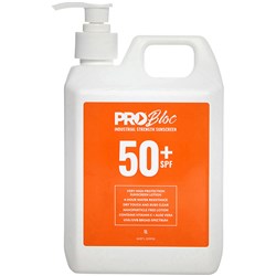 Probloc SPF 50+ Sunscreen 1L Pump Bottle 