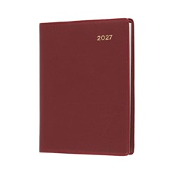 Collins Belmont Pocket Diary A7 Week To View With Pencil Burgundy
