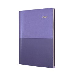 Collins Vanessa Diary A4 Week To View Purple 
