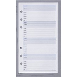 Debden Dayplanner Refill Telephone Address Directory 172x96mm Personal Edition