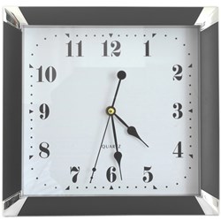 Jastek Wall Clock Square 29cm Black  