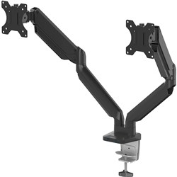 Fellowes Platinum Series Dual Monitor Arm Black