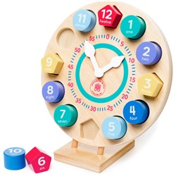 EDVANTAGE COLOUR & SHAPE Clock 