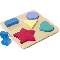 EDVANTAGE COLOUR & SHAPE Puzzle Board 