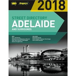 UBD Street Directory 2018 56th Edition Adelaide