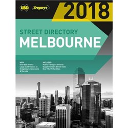 UBD Street Directory 2019 53rd Edition Melbourne