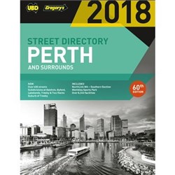 UBD Street Directory 2020 62nd Edition Perth