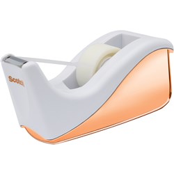 Scotch C60 Tape Dispenser Suits Small 33m Core Rose Gold  
