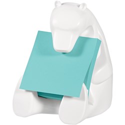 Post-It BEAR-330 Pop-Up Notes Dispenser 76x76mm Bear White  50 Sheet Pad