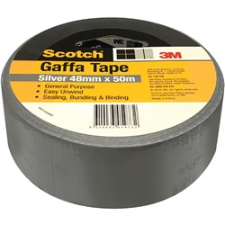 Scotch 933 Gaffa Tape 48mmx50m Silver  