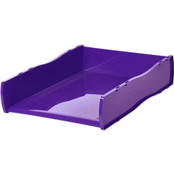 Esselte Nouveau Document Tray Purple  