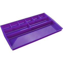 Esselte Nouveau Drawer Tidy Purple  