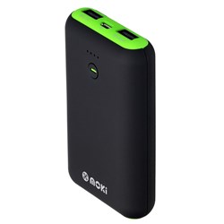 Moki PowerBank 7800 USB-A & MicroUSB 3 Port Black