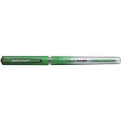 UNI-BALL LIQUID INK PEN Insight 0.7mm Green Pack of 12