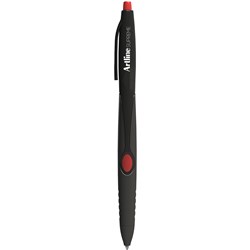 Artline Supreme Ballpoint Pen Retractable Medium 1mm Red Pack Of 12
