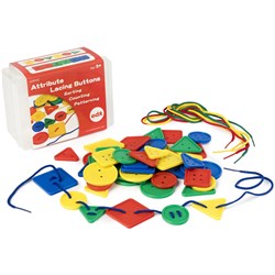 Edx Education Attribute Lacing Buttons Contains 48 Pieces