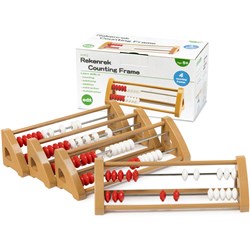 EDX Education Plastic Rekenrek Number Concepts Pack of 20