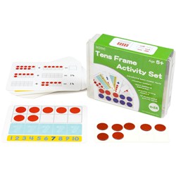 EDX Education Tens Frames Activity Set  