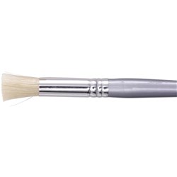 Jasart Hog Bristle Stencil Brush Size 0  