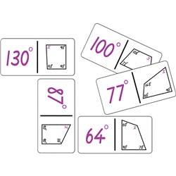 TFC Dominoes Game Angle Calculations Set D  