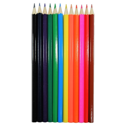 PENCIL COLOURED SCHOOLPRO HEXAGON BX12